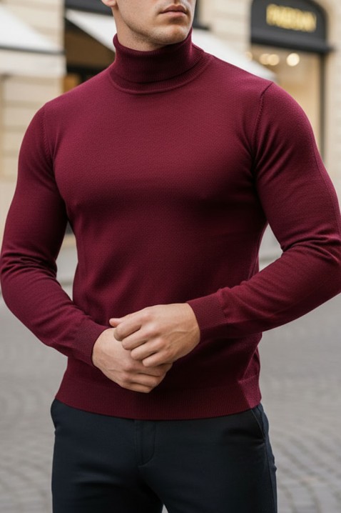 Muški džemper DORODO BORDO, Boja: bordo, IVET.RS - Nova Kolekcija