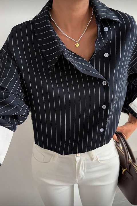 Ženska košulja KLASONA, Boja: crna, IVET.RS - Nova Kolekcija