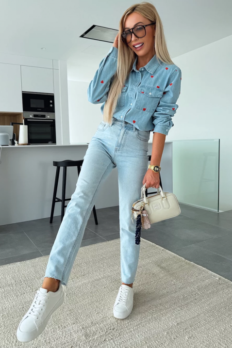 Ženska košulja DRAVELZA SKY, Boja: svetloplava, IVET.RS - Nova Kolekcija