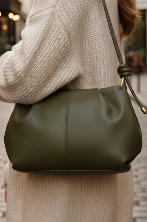 Ženska torba ELPONDA KHAKI, Boja: kaki, IVET.RS - Nova Kolekcija