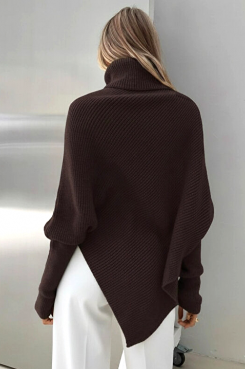 Pončo RENGOLA BROWN, Boja: braon, IVET.RS - Nova Kolekcija