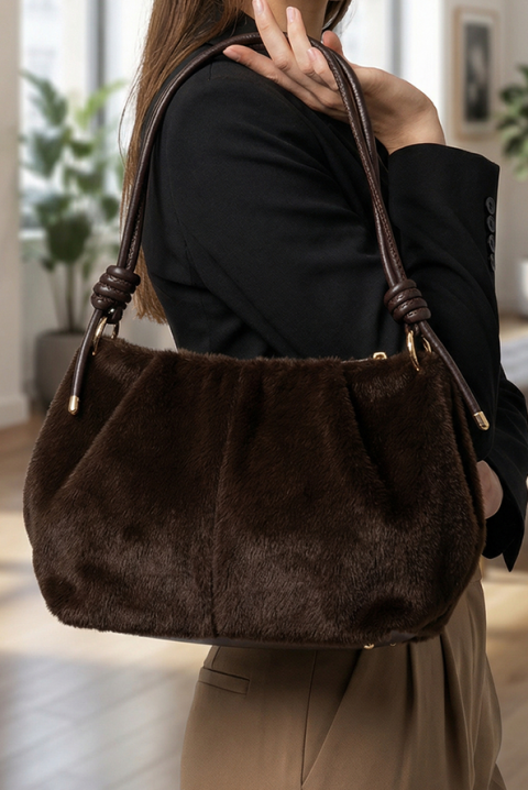 Ženska torba VELOROZA BROWN, Boja: braon, IVET.RS - Nova Kolekcija