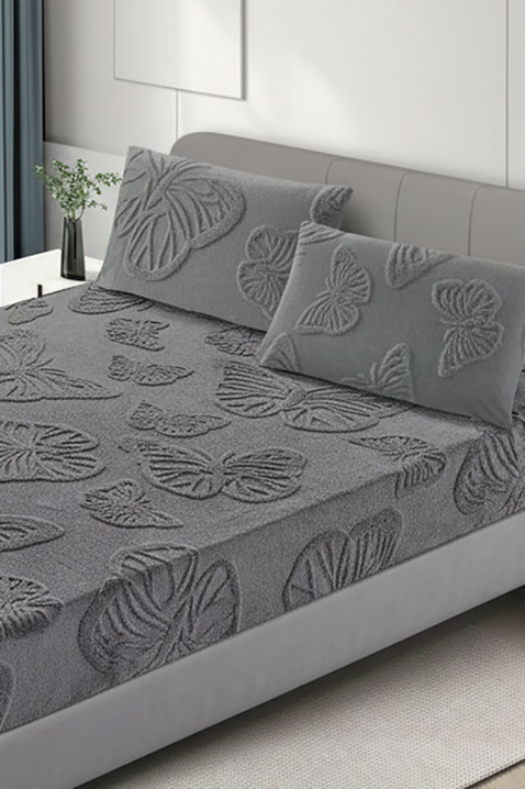 Čaršav GOLMERXA GREY 200х220 cm, Boja: siva, IVET.RS - Nova Kolekcija