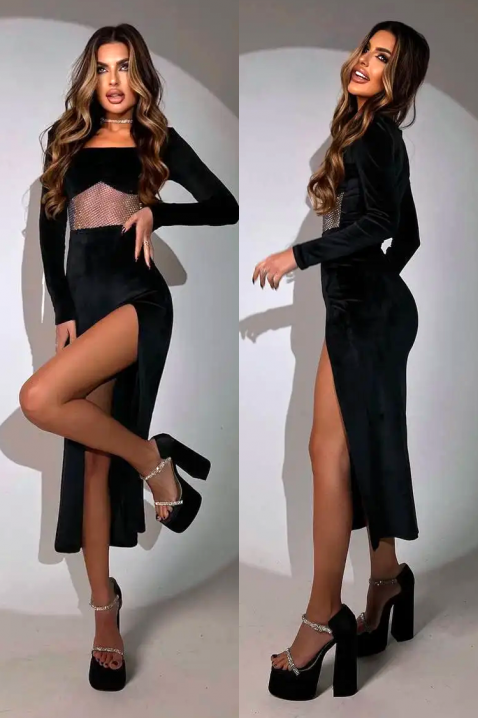 Haljina PREVILDA, Boja: crna, IVET.RS - Nova Kolekcija