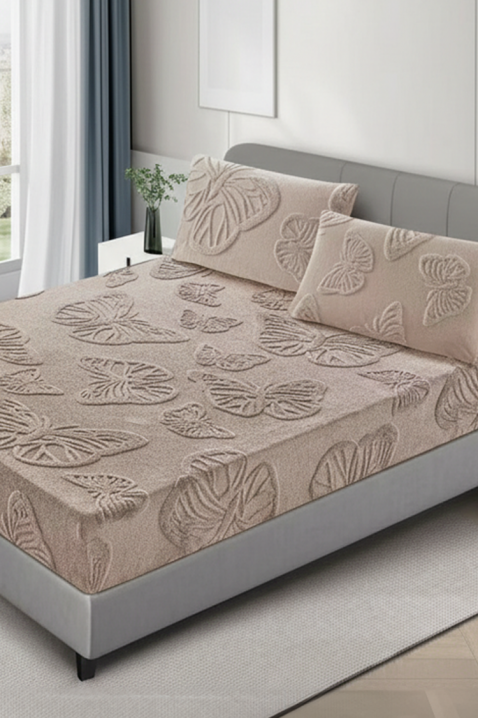 Čaršav GOLMERXA BEIGE 200х220 cm, Boja: bež, IVET.RS - Nova Kolekcija