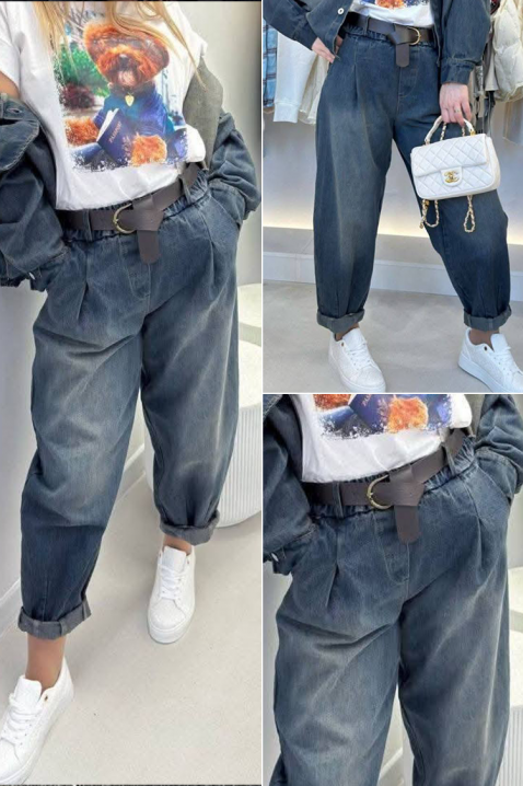 Farmerke GALIESTA, Boja: plava, IVET.RS - Nova Kolekcija