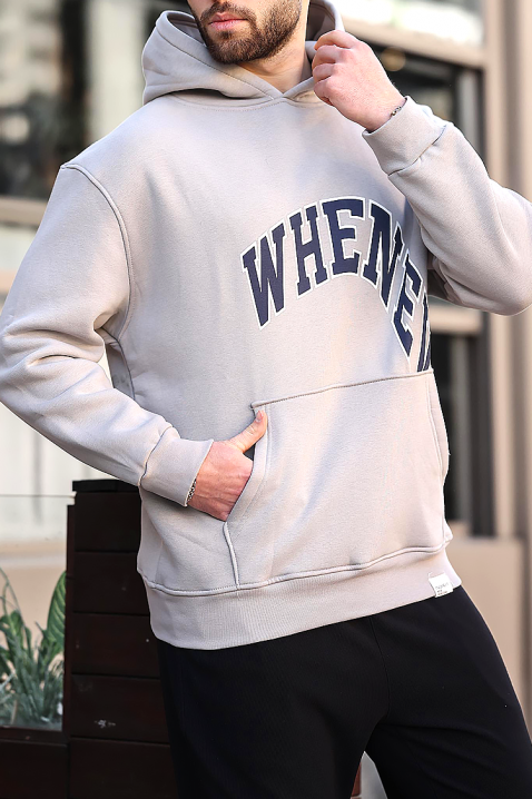 Muška dukserica KRILZO GREY, Boja: siva, IVET.RS - Nova Kolekcija