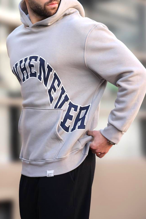 Muška dukserica KRILZO GREY, Boja: siva, IVET.RS - Nova Kolekcija