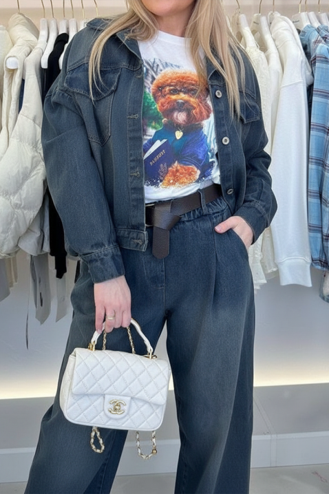 Teksas jakna ALERONA, Boja: plava, IVET.RS - Nova Kolekcija