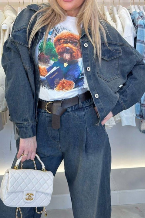 Teksas jakna ALERONA, Boja: plava, IVET.RS - Nova Kolekcija