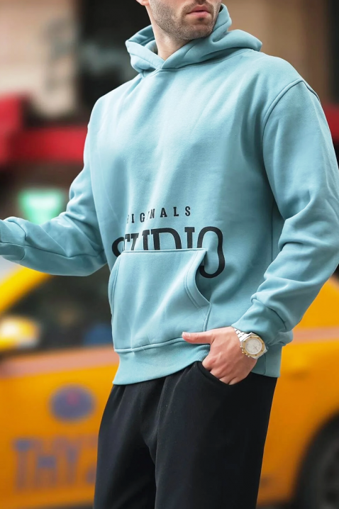 Muška dukserica MAREFO SKY, Boja: svetloplava, IVET.RS - Nova Kolekcija