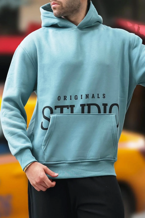 Muška dukserica MAREFO SKY, Boja: svetloplava, IVET.RS - Nova Kolekcija