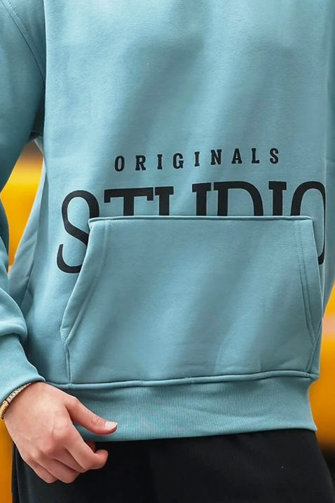 Muška dukserica MAREFO SKY, Boja: svetloplava, IVET.RS - Nova Kolekcija