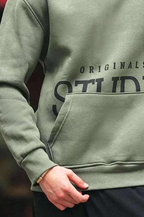 Muška dukserica MAREFO KHAKI, Boja: kaki, IVET.RS - Nova Kolekcija