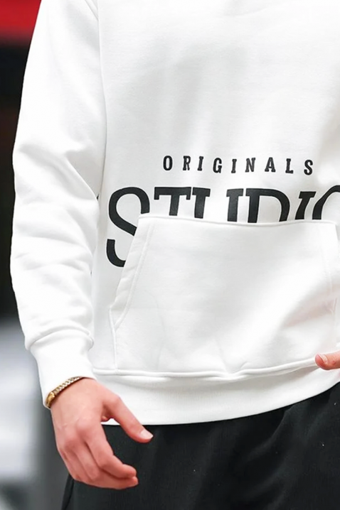 Muška dukserica MAREFO WHITE, Boja: bela, IVET.RS - Nova Kolekcija