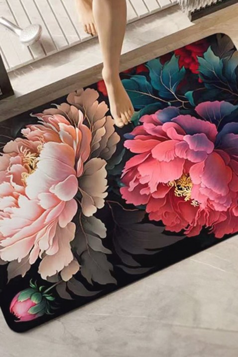 Prostirka za kupatilo MIOXERDA, Boja: crna, IVET.RS - Nova Kolekcija