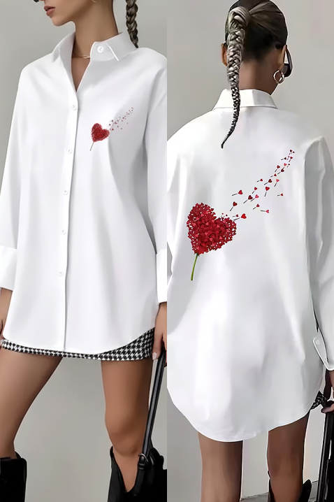 Ženska košulja RONSELA, Boja: bela, IVET.RS - Nova Kolekcija