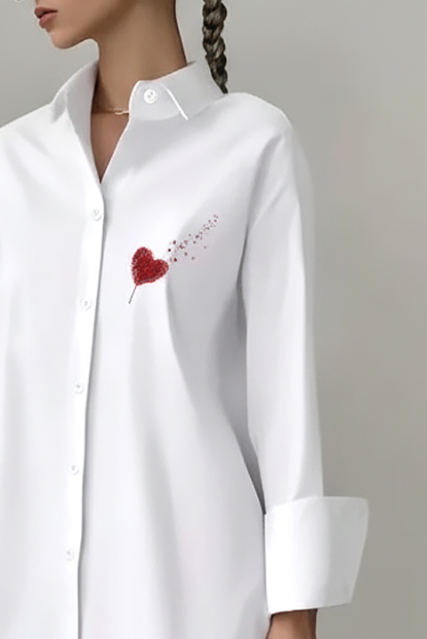 Ženska košulja RONSELA, Boja: bela, IVET.RS - Nova Kolekcija