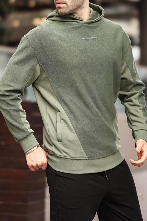 Muška dukserica BARHEN KHAKI, Boja: kaki, IVET.RS - Nova Kolekcija