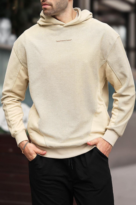 Muška dukserica BARHEN BEIGE, Boja: bež, IVET.RS - Nova Kolekcija