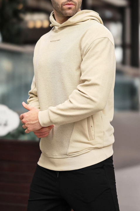 Muška dukserica BARHEN BEIGE, Boja: bež, IVET.RS - Nova Kolekcija