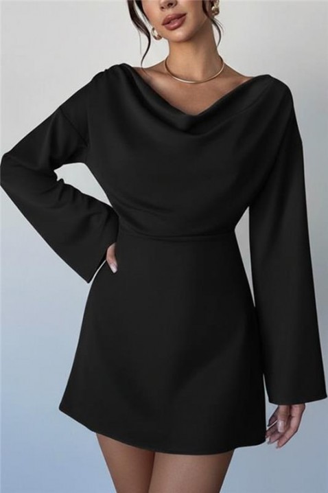 Haljina MOGLERA, Boja: crna, IVET.RS - Nova Kolekcija