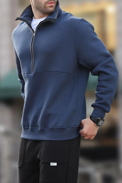 Muška dukserica LAREFO NAVY, Boja: tamnoplava, IVET.RS - Nova Kolekcija