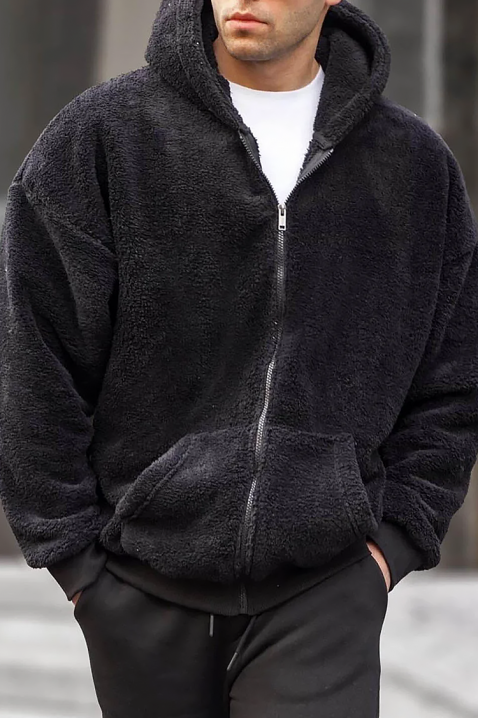 Muška dukserica MIGELO BLACK, Boja: crna, IVET.RS - Nova Kolekcija