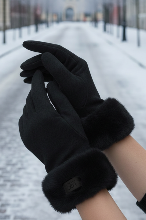 Ženske rukavice ELIORJA BLACK, Boja: crna, IVET.RS - Nova Kolekcija