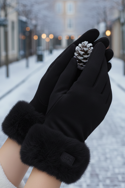 Ženske rukavice ELIORJA BLACK, Boja: crna, IVET.RS - Nova Kolekcija