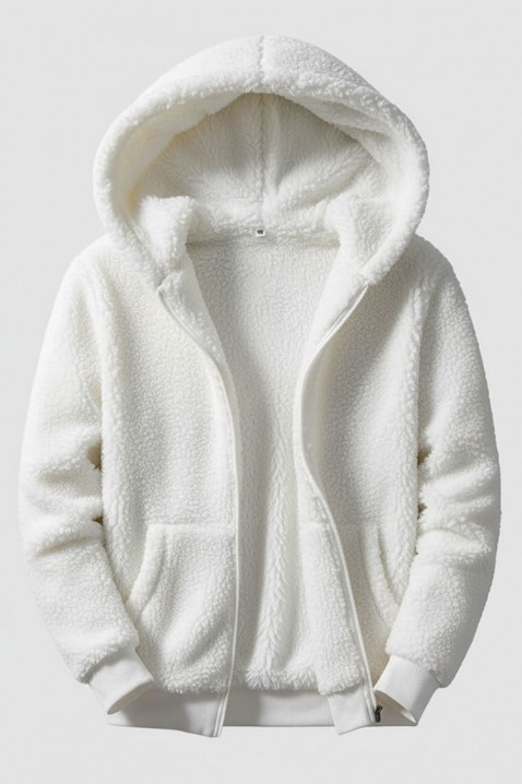 Muška dukserica MIGELO WHITE, Boja: bela, IVET.RS - Nova Kolekcija