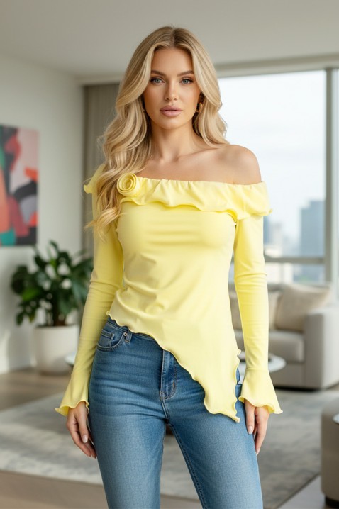 Ženska bluza REMILONGA YELLOW, Boja: žuta, IVET.RS - Nova Kolekcija