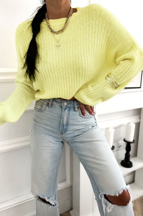 Džemper TREFIOLA YELLOW, Boja: žuta, IVET.RS - Nova Kolekcija