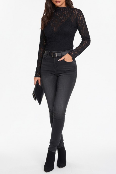 Ženska bluza FEROKSA BLACK, Boja: crna, IVET.RS - Nova Kolekcija