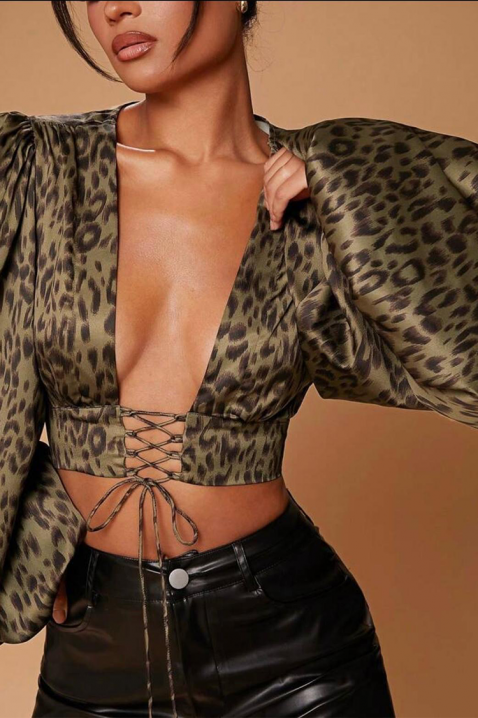 Ženska bluza AVELGOTA, Boja: leopard, IVET.RS - Nova Kolekcija