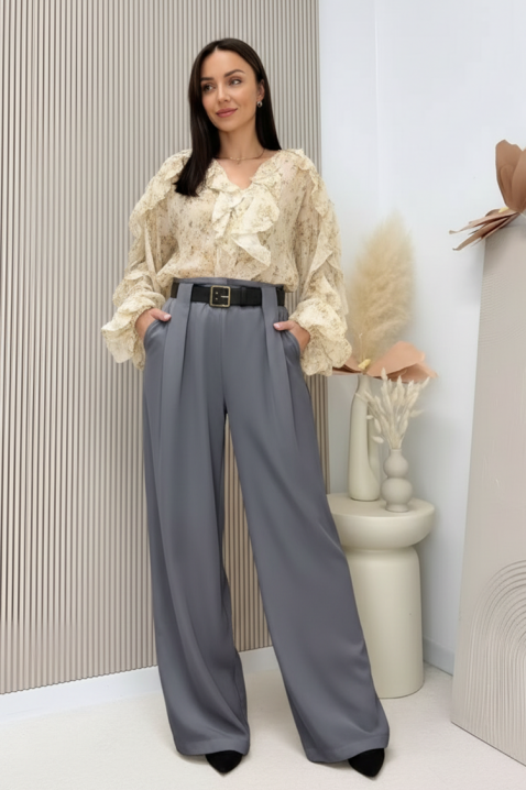 Pantalone RELFODA GREY, Boja: siva, IVET.RS - Nova Kolekcija