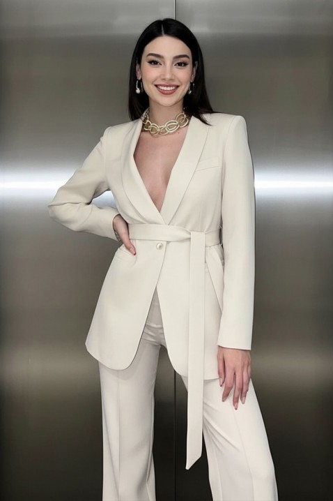 Komplet TENVARA ECRU, Boja: ecru, IVET.RS - Nova Kolekcija