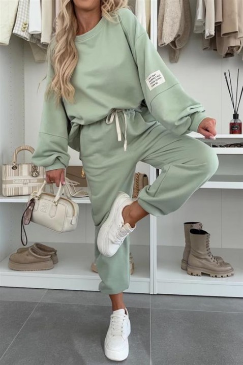 Komplet NARVOLDA MINT, Boja: menta, IVET.RS - Nova Kolekcija