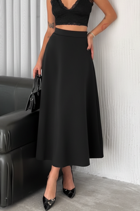 Suknja VRELONZA BLACK, Boja: crna, IVET.RS - Nova Kolekcija