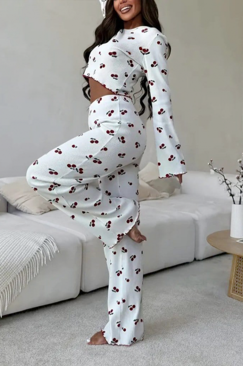 Pidžama CHERZILDA, Boja: bela, IVET.RS - Nova Kolekcija