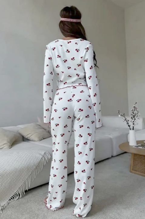 Pidžama CHERZILDA, Boja: bela, IVET.RS - Nova Kolekcija