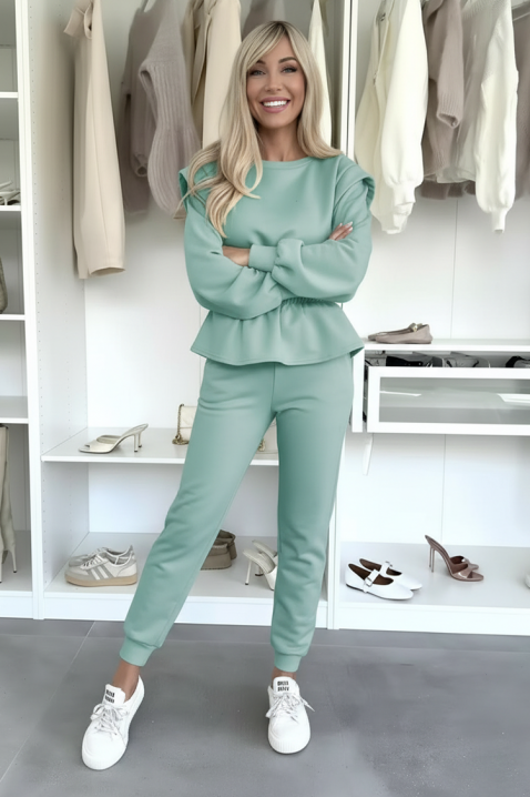 Komplet ESMEROLDA MINT, Boja: menta, IVET.RS - Nova Kolekcija