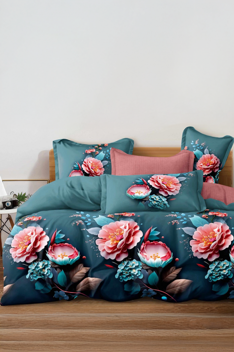 Komplet posteljine RELMEDY 200x220 cm pamuk - 4 dela, Boja: višebojna, IVET.RS - Nova Kolekcija