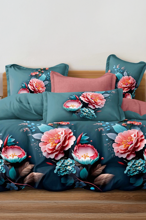 Komplet posteljine RELMEDY 200x220 cm pamuk - 4 dela, Boja: višebojna, IVET.RS - Nova Kolekcija