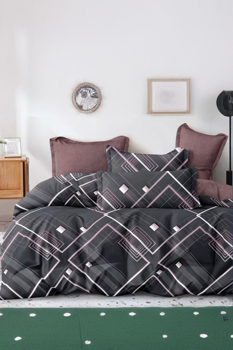 Komplet posteljine VERMODY 200x220 cm pamuk - 4 dela, Boja: višebojna, IVET.RS - Nova Kolekcija