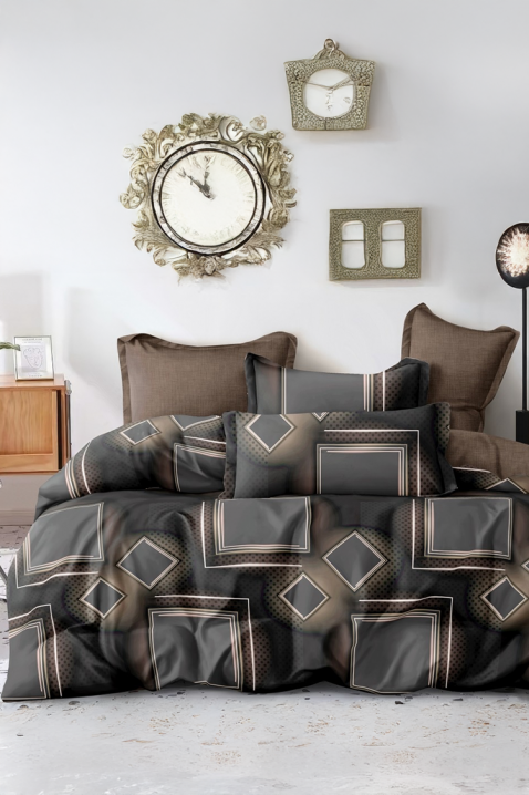 Komplet posteljine MARFOLDY 200x220 cm pamuk - 4 dela, Boja: višebojna, IVET.RS - Nova Kolekcija