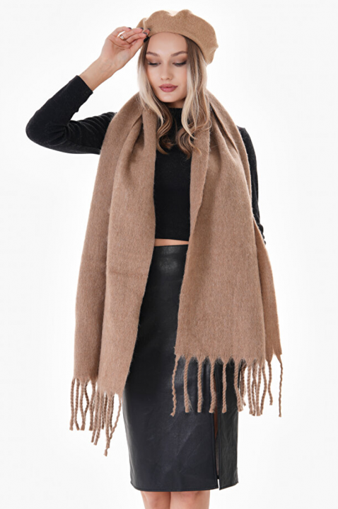 Šal SHARMALDA BEIGE, Boja: bež, IVET.RS - Nova Kolekcija