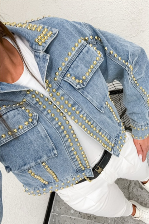 Teksas jakna CAPLONDDA, Boja: svetloplava, IVET.RS - Nova Kolekcija