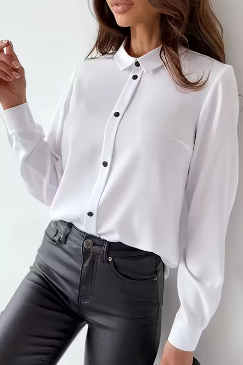 Ženska košulja VRAZELDA, Boja: bela, IVET.RS - Nova Kolekcija