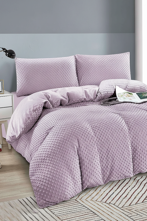 Komplet posteljine SLOVERZY LILA 160x200 cm pamuk - 3 dela, Boja: ljubičasta, IVET.RS - Nova Kolekcija